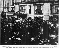 Edward VII Accession 1901 Royal Victoria Hotel